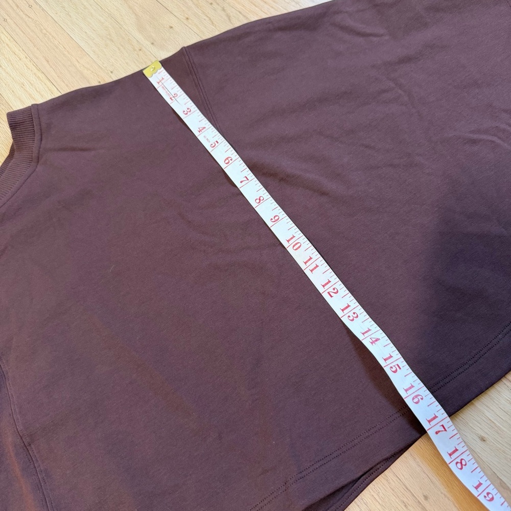 Lululemon LA Oversized Pullover Cape Size XL XXL Brown Neutral Soft Minimalist - Picture 9 of 9